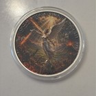 2024 Libertad As Above So Below Edition 1 Oz Silver Colorized Coin Limited W coa