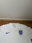 2014 England National Soccer Team World Cup Nike Jersey Sz M  Dri-fit