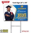 Custom Graduation Yard Sign