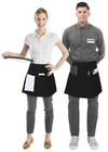 Utopia Wear 4 Pack Server Aprons With 3 Pockets  Waiter And Waitress Waist   