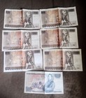 Mixed Lot 5 Different World Paper Money Banknotes Currency Foreign Cir   Unc