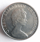 1980 Hong Kong 5 Dollars - Excellent Scalloped Type Coin - Free Ship - Hk Bin Zz