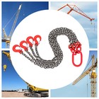 5ft 10ft 13ft Chain Sling 4 Legs With Sling Hooks Grade Lifting Chain Sling G80