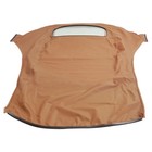 Convertible Soft Top W  Heated Glass Window Tan For Volkswagen Beetle 2003-2010