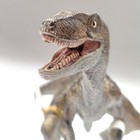 Papo Brown Velociraptor Discontinued 2005 Dinosaur Figure 55003 Rare