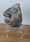 Java Petrified Stone Face Effigy sculpture Hand-carved