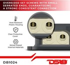 Ds18 Db1024 0 Gauge To 4 Gauge Outputs Set Screw Ground Distribution Block Awg