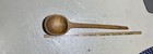 Antique Primitive Vintage Large Wooden Spoon Ladle Scoop Hand Carved 30   