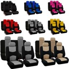 For Honda Auto Car Seat Cover Full Set Cloth 5-seats Front Rear Protector Pad