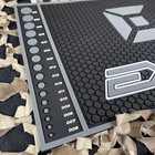 New Exalt Hd Rubber Paintball Tech Mat - Black grey