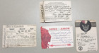 1950s-70s Boy Scouts Id Cards  Selective Service  License To Carry - One Person
