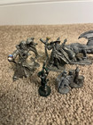 Rawcliffe Pewter Dragon Wizard Lot Figures Warhammer D d Tsr 1232 395 4025