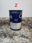 Vintage Original Gulf Gulfpride 1 Qt Motor Oil Metal Can Gas   Oil