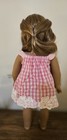 Pink Gingham Dress For 18in American Girl Doll  doll Not Included 