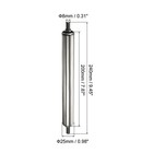 Conveyor Roller 1 x7 8  Gravity Transmission Replacement Part Galvanized End