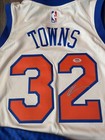 Karl Anthony Towns New York Knicks Autograph Signed Jersey  Psa Coa