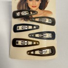 Vtg Y2k Cosmo Hair Clip Barrette 6pc Snap Clip 91004-w Unworn Nos Cosmopolitan