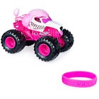 Monster Jam 2020 Spin Master 1 64 Diecast Monster Truck With Wristband  Ruff    
