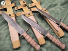 Vintage Okc3s Okc-3s Knife Usmc Marine Corps Bayont Ontario Knife Co   Scabbard