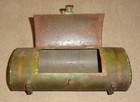 Antique 19th C  German Tin Botanical Vasculum Box Specimen Collecting