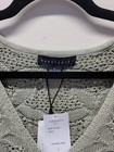Sanctuary Nwt Light Sage Crochet Knit Vest Floral Sz Large
