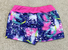 Girls Kids Size 4 5 Freestyle Danskin Dance Gymnastics Play Shorts Multicolor