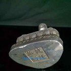 Collection Old Tibetan Silver Hand Carved Shakyamuni Buddha Statue