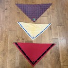 Vintage Boy Scouts Cub Scouts Lot 1965 Bear Book Belt Neckerchiefs Webelos Bsa