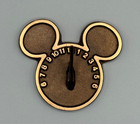 Vintage Mickey Mouse Windowsill Sundial - White Swan - Solid Bronze  New In Box