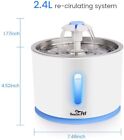 2 4l Automatic Electric Cat Water Fountain Pet Dog Dispenser With Filter Silent