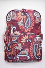 Vera Bradley Reactive Ripstop Backpack   Pouch In  paisley Jamboree  Pattern