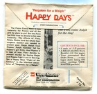 View-master Showtime - J 13  Happy Days  Vintage  1978  Unopened