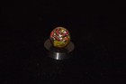 Jabo das    wildfire    infused Glass    Snowstorm    style Marble Size  687 11 16 mint