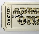   Juliet Broadway Charli D amelio Signed Stage Used Prop Ticket Sfc
