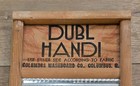 Vintage Dubl Handi Washboard Co Columbus Ohio Wash Board Wood 18  X 8 5 