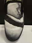 Robert Plant Led Zeppelin Zoso Rare Custom Hand-painted Vans Slip On Shoes