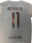 Neymar Jr Beckett Autographed Auto Signed Jersey Fc Barcelona