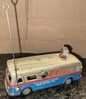R c a  Tv  Telecast Station News Service Tin Lithographed Service Car Japan