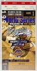 Tom Glavine   David Justice Signed 1995 World Series Game 1 Ticket Stub Psa dna