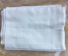 New Charles Craft Victoria Afghan 14 Count 60    X 60    Ready To Be Fringed