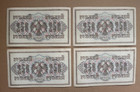 Russia  250 Rubles  1917  Banknote  Pick  36  Swastika  Uncirculated