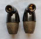 Pair Of Custom Black Sparkplug ht Caps