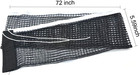 Ping Pong Net Nylon Pingpong Net For Indoor Outdoor School Gym Black Table Tenni