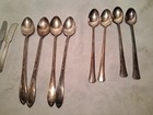 1881 Rogers Oneida Ltd Silverplate Mixed Flatware Lot Spoons Knives Spreaders