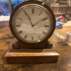 Antique vintage rare-  French Drum Head Mantel Clock Vap Brevete Sdgd