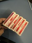 5 Red Wynn Casino Vintage Playing Cards Decks 2007 Sealed Standard Index Rare