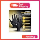 Raven Exam Grade Nitrile Disposable Gloves Xl  Powder Free Latex Free Gloves  7