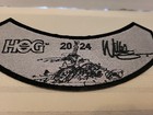 Harley Davidson Hog 2024 Owners Group Patch Badge Willie G - Clean - Grey - New