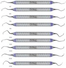Hu-friedy Dental Rigid Gracey Curette Set Of 9 Everedge 2 0  9 Handle