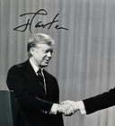 Jimmy Carter Ronald Reagan Signed 8x10 Handshake Photo Bas Auto Beckett Potus